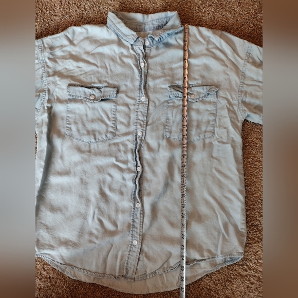 Thread & Supply Denim Lightweight Button Down - Picture 10 of 12